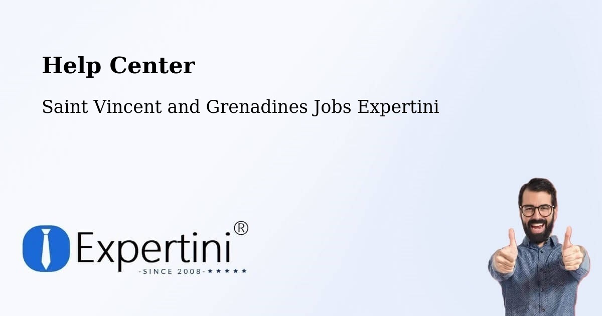 Help Center – Georgetown - Saint Vincent and Grenadines Jobs Expertini
